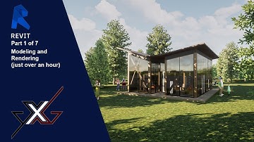 Revit: modeling and rendering (just over an hour) N°002 Part 1 of 7