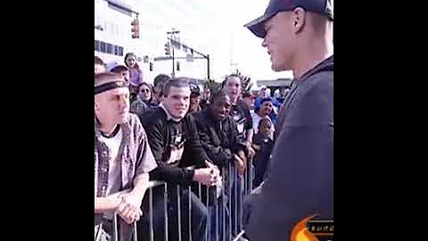 John Cena Rap Battles a Fan (2003) #johncena #rap #johnrapping #oldone
