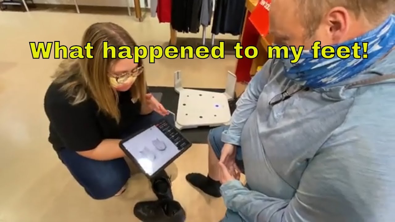 Stopping by the New Balance Store for 3D Foot Scanning - YouTube