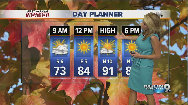 April's First Warning Forecast for Wednesday September 23, 2015