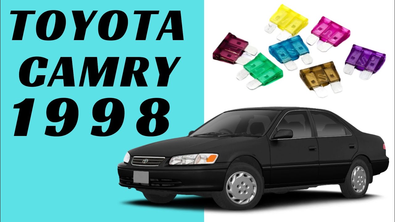 1998 Toyota Camry Fuse Box Diagram - All 4 Locations - YouTube