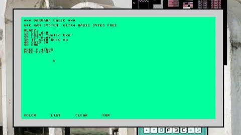 TinyBASIC - PEEK/POKE