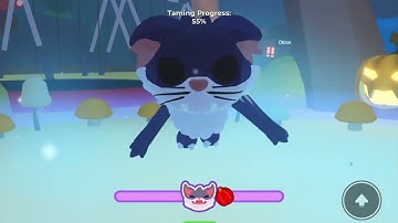 EXPLORING THE NEW ADOPT ME HALLOWEEN MAP AND TAMIN G KITTY BAT MINIGAMES ᯓ★