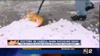 Doctors Warn of the Heart Risks of Shoveling Snow