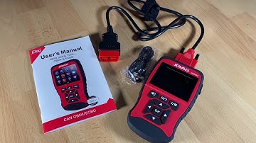 JDiag TP906S TopDiag JD906S OBD2 Scanner Enhanced OBDII & EOBD Code Reader unboxing and instructions