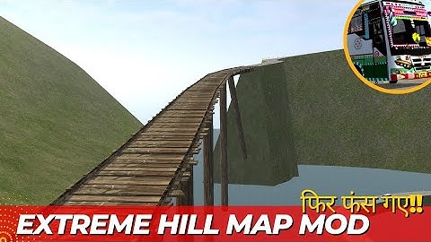 Extreme Hill Map Mod - Bussid V3.7.1 | HRTC bus on dangerous road driving | bussid Hill Map Download