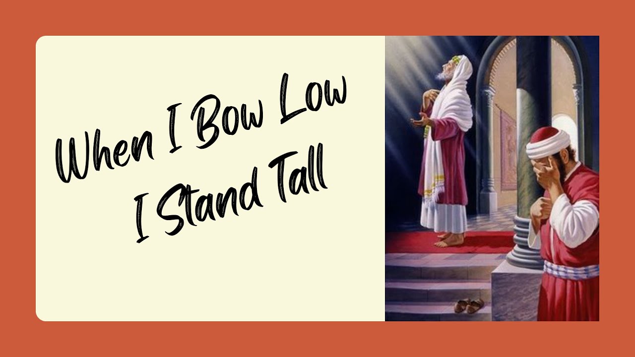 JOIN US: LIVE Digital Church August 31st - When I Bow Low, I Stand Tall