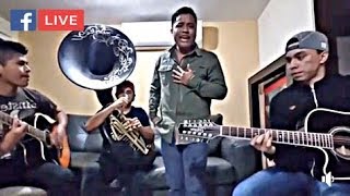 Justin Sierreño MX • Su 1° FB LIVE  (2018) (Cantando Sus Exitos) ♪