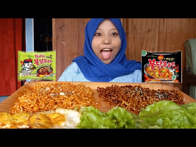 REVIEW MUKBANG SAMYANG DAN SAMYANG JJANGMYON PEDES MAMPUS‼️ MIIA ALFIYANA class=