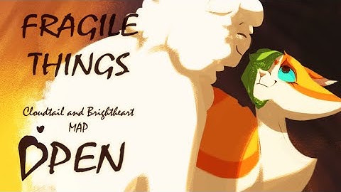 (BACKUPS OPEN) Fragile Things - Storyboard Cloudtail and Brightheart limited AMV MAP