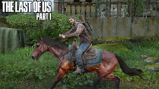 Killing Zombies & Riding Horse - The Last Of Us Part 1 Gameplay #7 screenshot 4