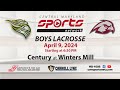 Cmsportsnet century at winters mill boys lacrosse 4924