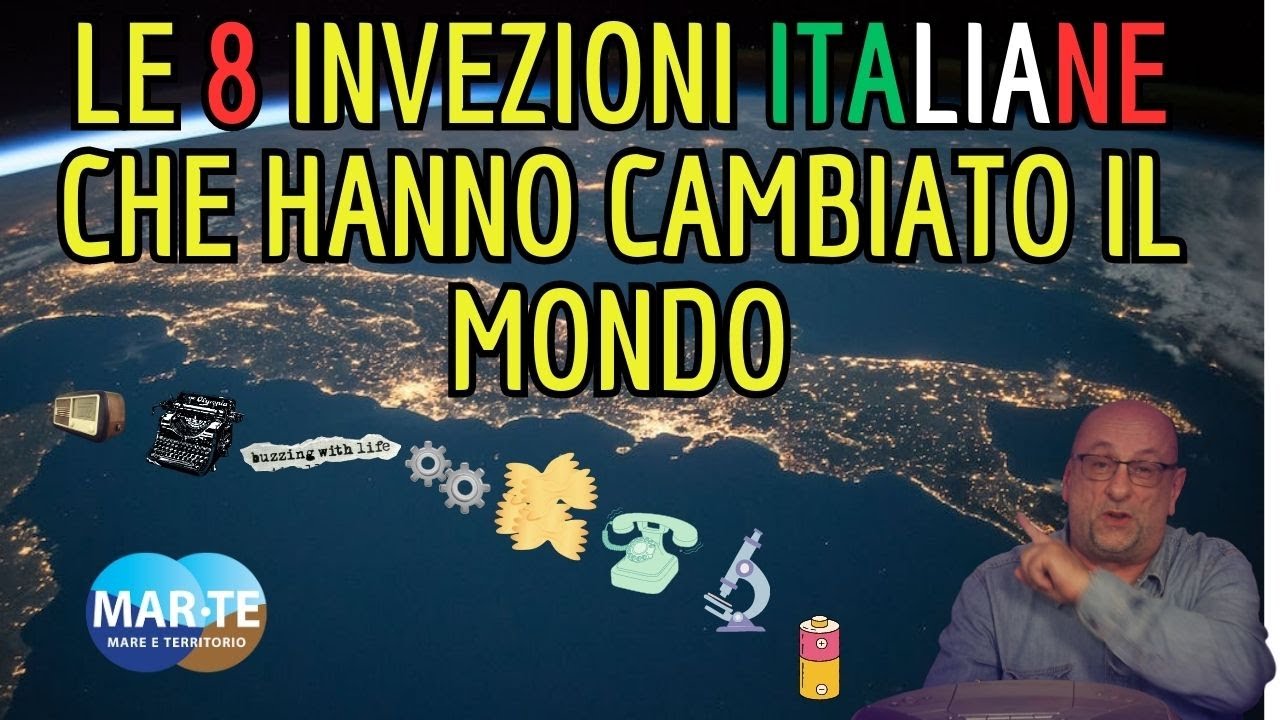 le 8 invenzioni Italiane che hanno cambiato il mondo!