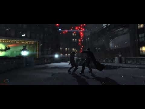 Batman Arkham Origins PC Max Settings Ultrawide Gameplay - Beating Random Thugs