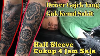 Tato Keren Di Tangan || Driver Gojek Yang Tahan B4nting || Wolf Tatto || Made Tatto Bali