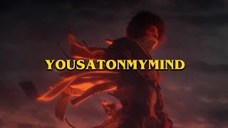 Video thumbnail of "Rilès - YOUSATONMYMIND (Lyric Video)"