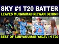 SURYAKUMAR YADAV #1 T20 Batter Leaves RIZWAN Behind | INDIA VS BANGLADESH | T20 WORLDCUP | Sana