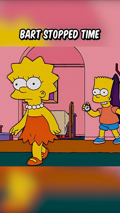 Bart stopped time