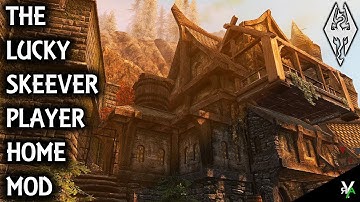 THE LUCKY SKEEVER: Luxury Apartment Player Home- Xbox Modded Skyrim Mod Showcase