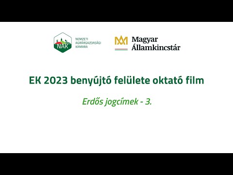 EK2023 – 13. Erdős jogcímek 3