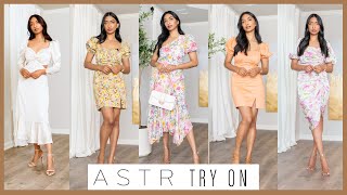 summer wedding guest dresses 2022| Astr the label try on haul |spring summer dresses 2022 by Shikha Singh 4,377 views 1 year ago 10 minutes, 48 seconds