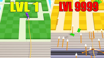 LVL 1 to LVL 9999 - Rope Arrow | Max Level