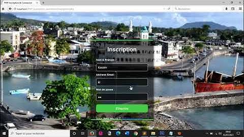 PHP Ajax  #3 - Inscription & Connexion JavaScript PHPMySQL