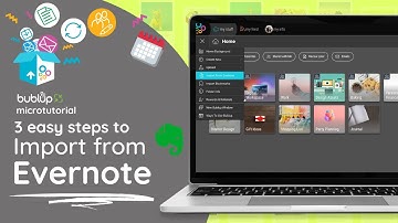 Import from Evernote in 3 easy steps!