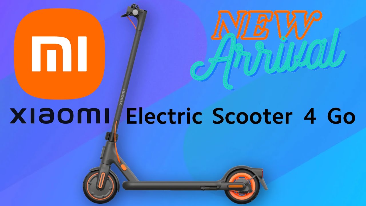 Xiaomi Unveils the Electric Scooter 4 Pro