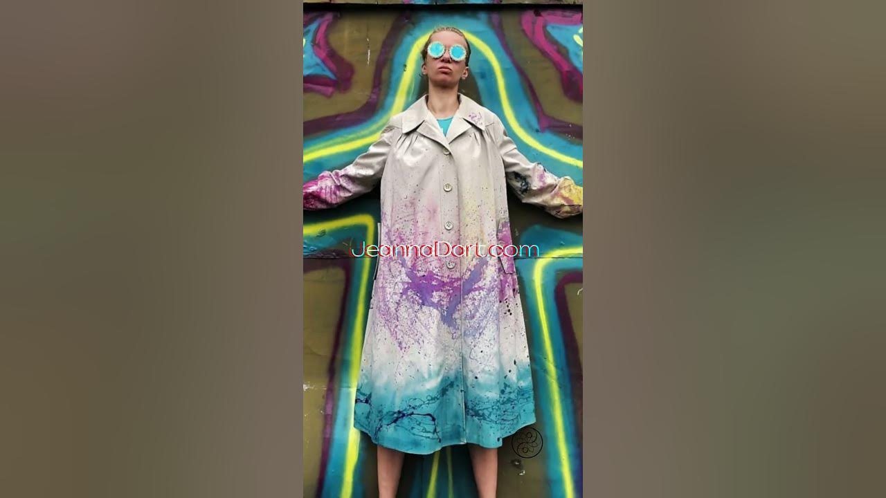 Painting Raincoat "RaSun" by Jeanna Dart YouTube