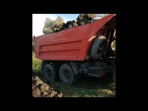 Выгрузка глины КамАЗ