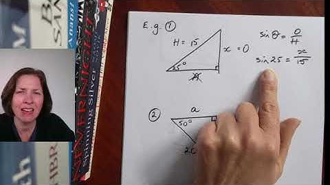 Year 9 Trigonometry - Finding a missing side