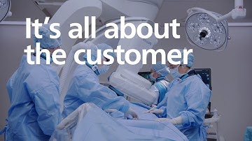 By putting our customers and patients first, we’re changing healthcare around the world .