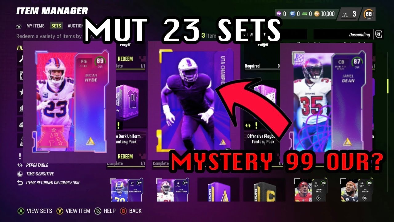 ALL MADDEN 23 SETS! 99 OVR TEAM AFFINITY CHAMP! DIVISION CHAMPS