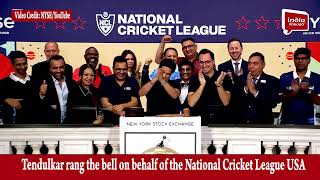Sachin Tendulkar rings NYSE opening bell | India Abroad