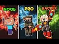 Minecraft - NOOB vs PRO vs HACKER - HUNGER GAMES with GUNS!