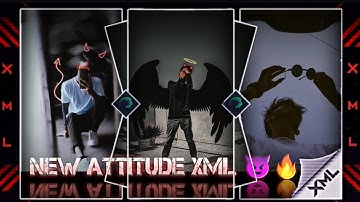 #xml #alightmotion #rajdeepeditz New Trending Attitude Xml 😈🔥 File Edit By @rajdep_official_007