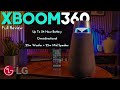 LG XBOOM 360 Light Speaker XO3 A Stunning Wireless Speaker with 360 Degree sound