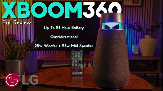 Caixa de som LG Xboom 360 é excelente, mas cobra muito caro por isso -  23/03/2022 - UOL TILT