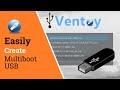 Easily Create a Multiboot USB with Ventoy