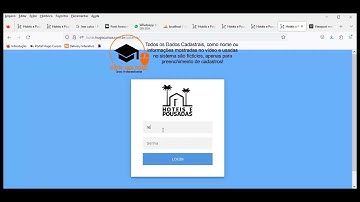Apresentação do Sistema Hotéis e Pousadas