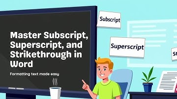 Subscript,Superscript,Strikethrough- Microsoft word