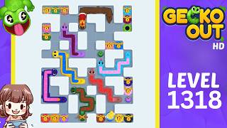 Gecko Out Level 1318 Solution Walkthrough