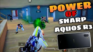 POWER of SHARP AQUOS R3 in Pubg 2023 🔥 HD+Extreme 60fps 😍 ⚡ With Screen Recording