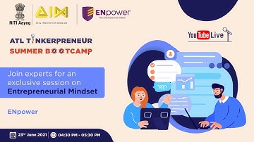 ATL Tinkerpreneur Summer Bootcamp - Entrepreneurial Mindset