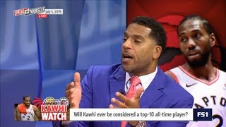 Speak For Yourself | Jim Jackson: &quot;Will Kawhi ever be considered a top-10 all-time player?&quot;