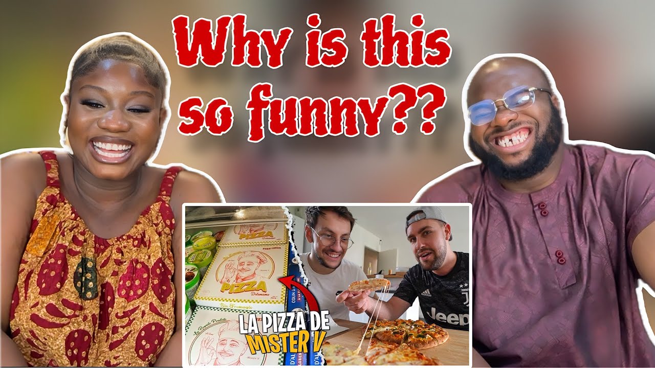 Reaction to MISTER V - LA PIZZA DELAMAMA