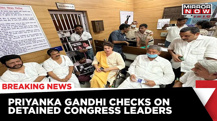 National Herald Case: Priyanka Gandhi Reaches Police Station To Meet Detained Congress Leaders