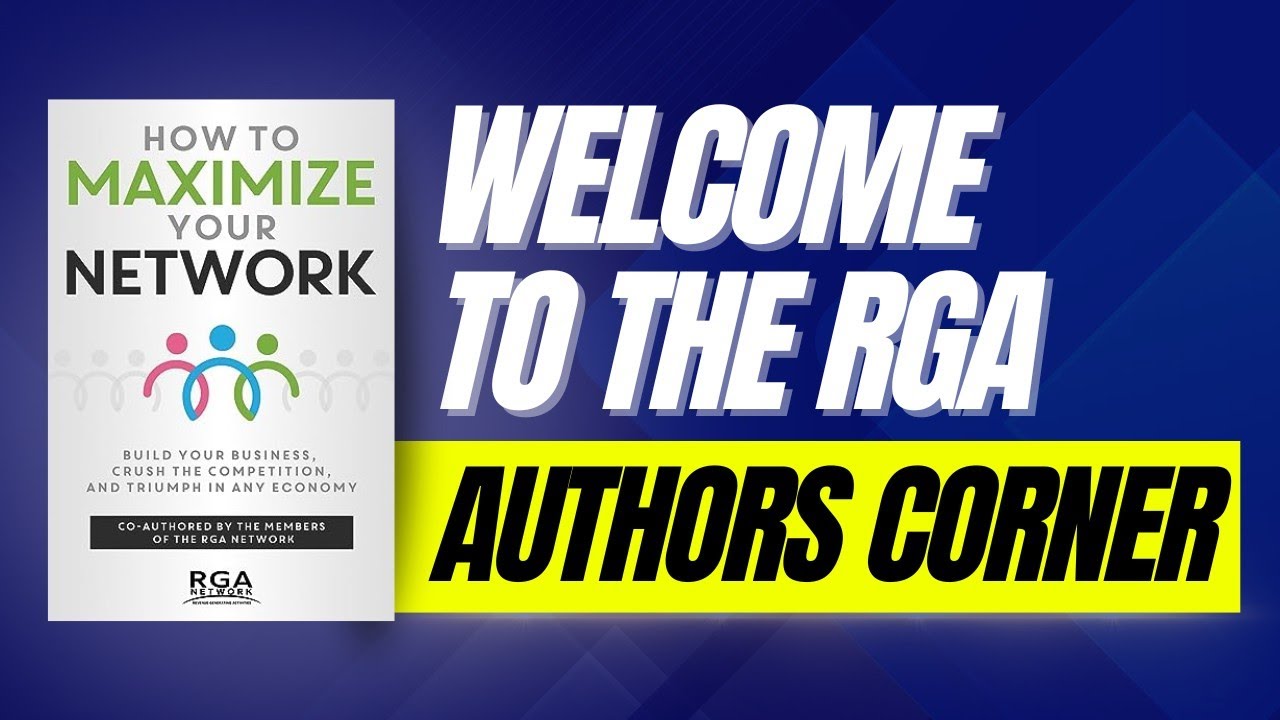 Author's Corner: How To Maximize Your Network - Patricia DePlasco