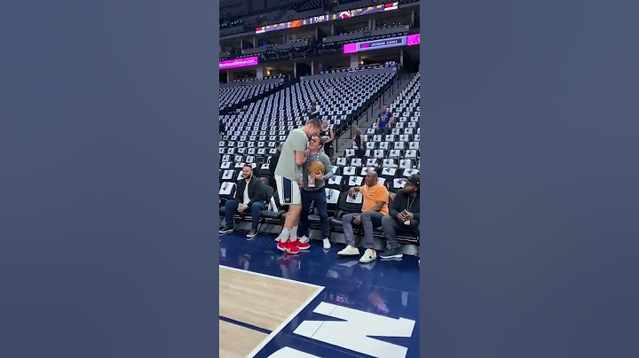 All love between Nikola Jokic and Suns owner Mat Ishbia 👏